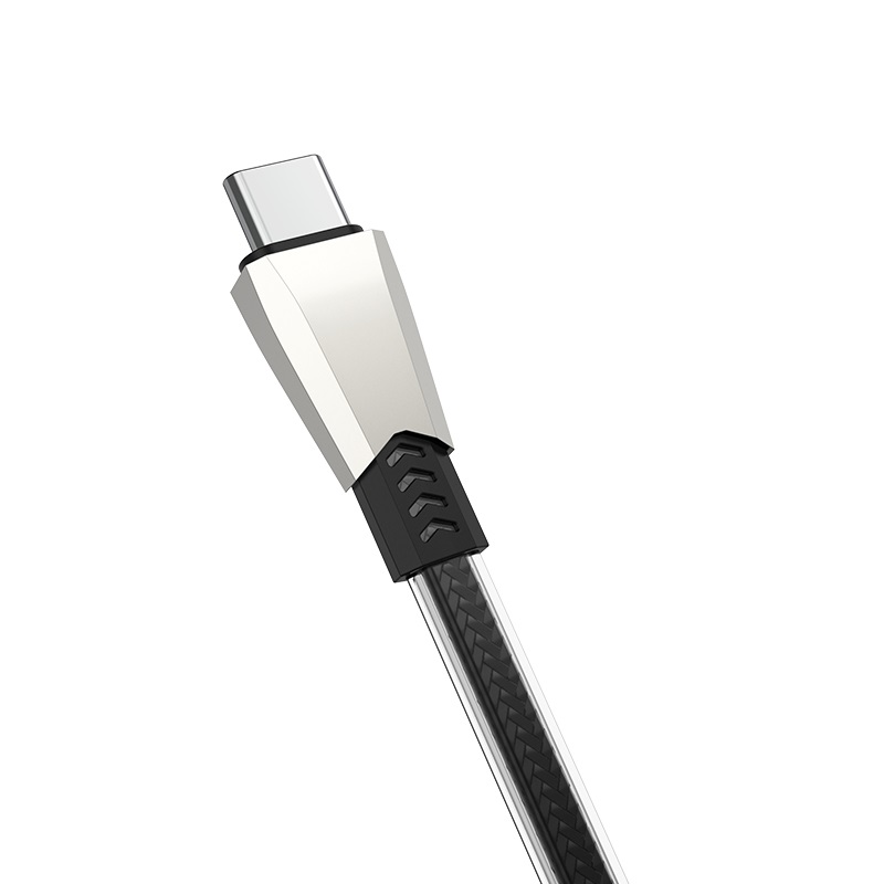 borofone bu2 zincjet type c usb charging data cable tail