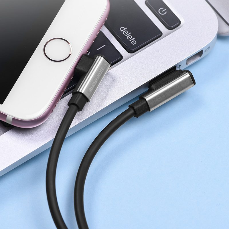Cable USB to Lightning BU5 Ice steel