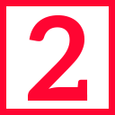 digit 2 frame