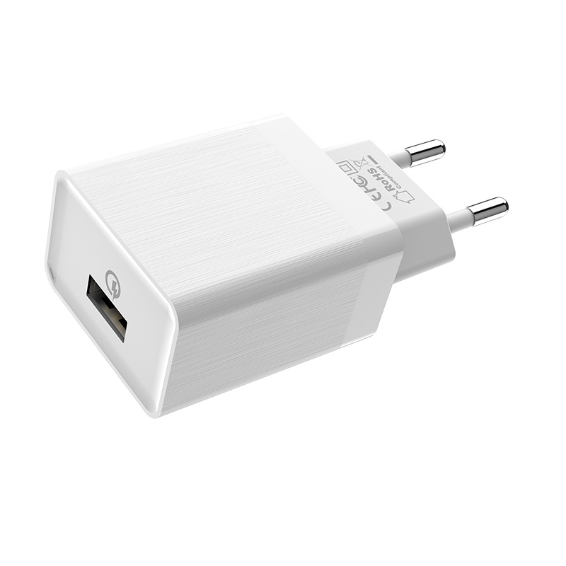 borofone ba17a centrino single usb port wall charger qc30 eu ports