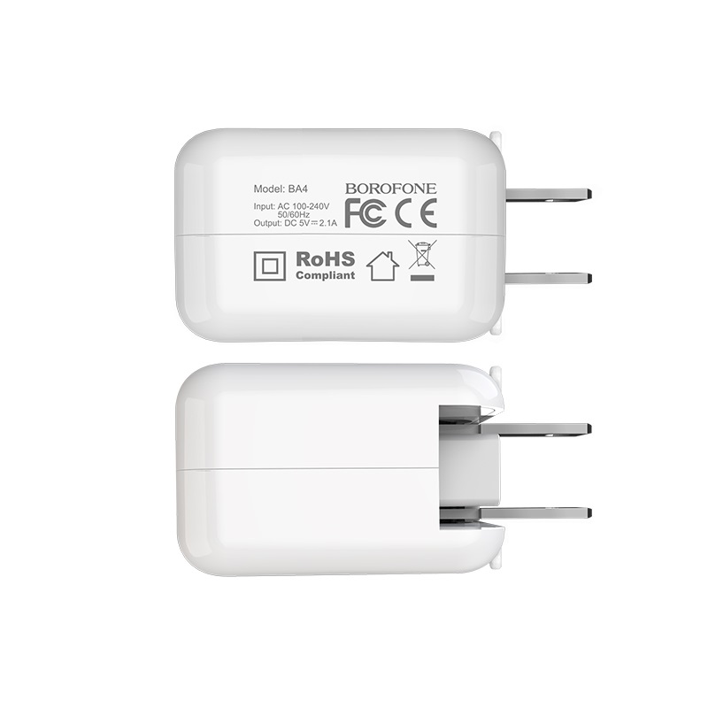 borofone ba4 iplug single usb port charger us durable