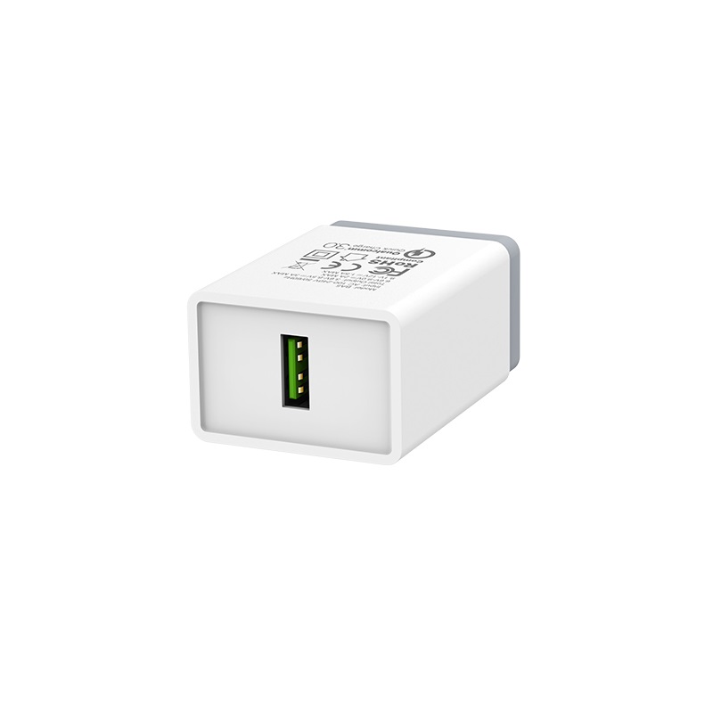 borofone ba5 fastplug qc30 single usb port charger us adapter