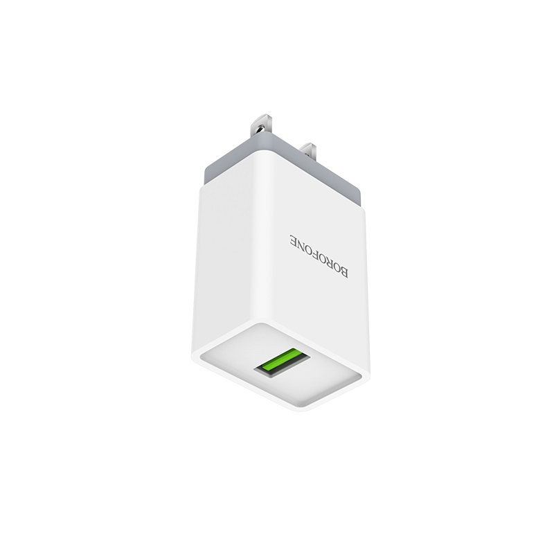 borofone ba5 fastplug qc30 single usb port charger us ports