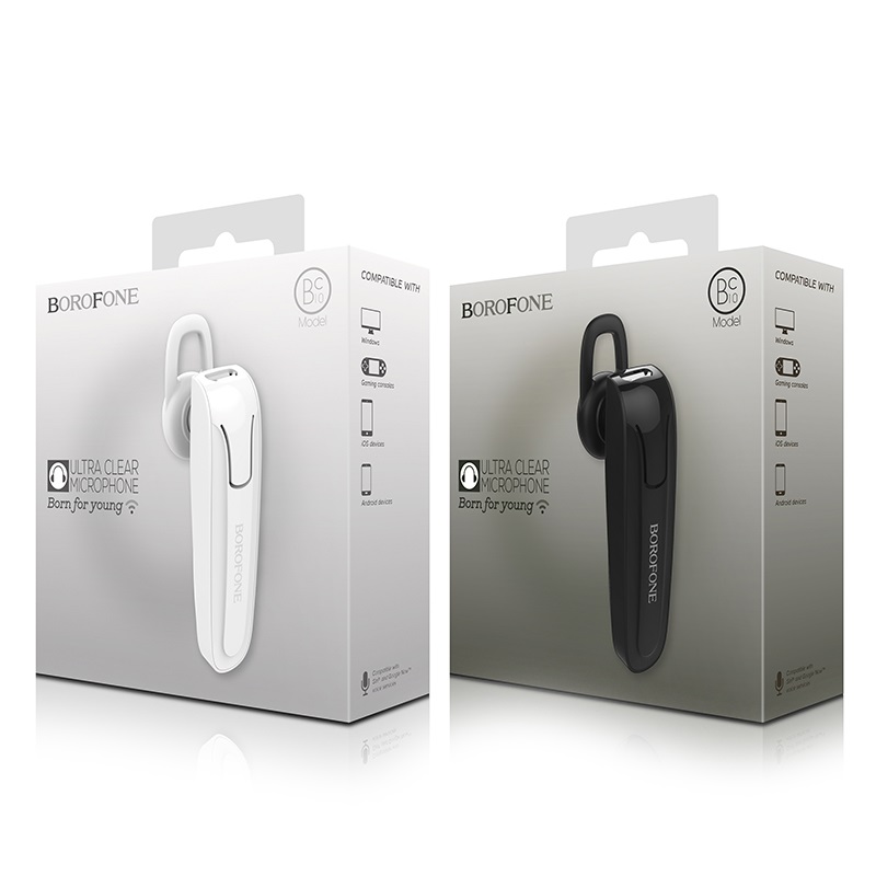borofone bc10 wetalk business wireless earphone package