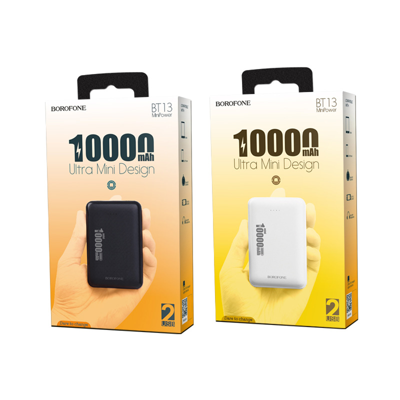 borofone bt13 minipower power bank 10000mah packages