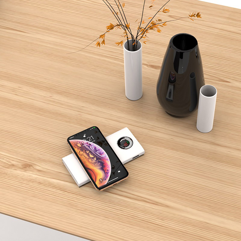 borofone bt16 airpower wireless charging power bank 10000mah interior