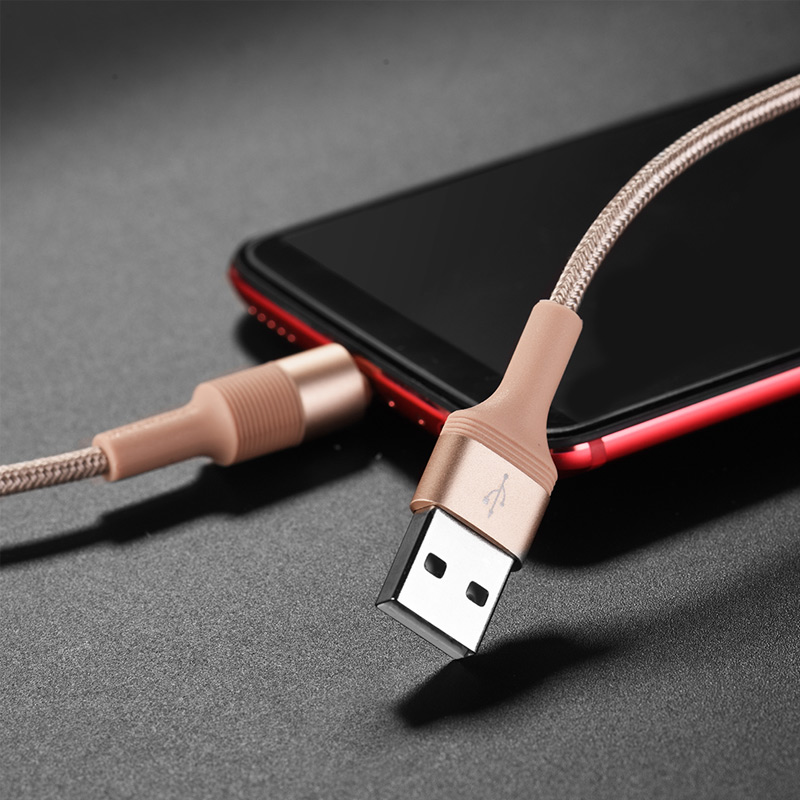 borofone bx2 powersync type c usb charging data cable interior
