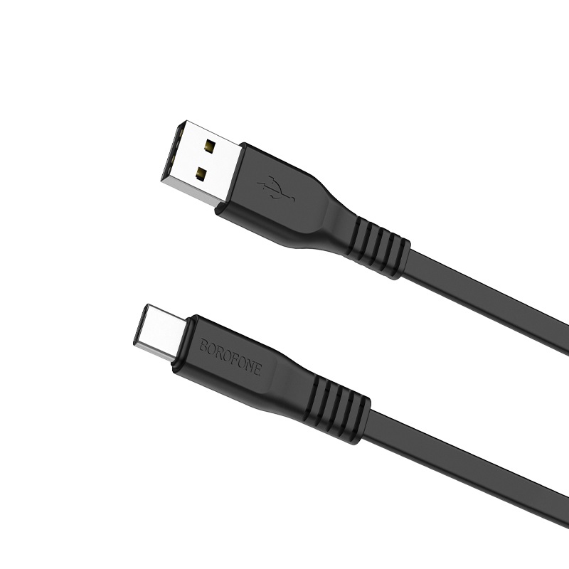 borofone bx5 flashsync type c usb charging data cable wire
