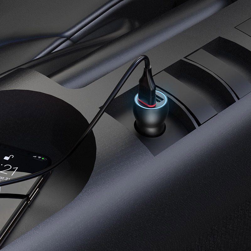 In-car charger BZ9 Wise route