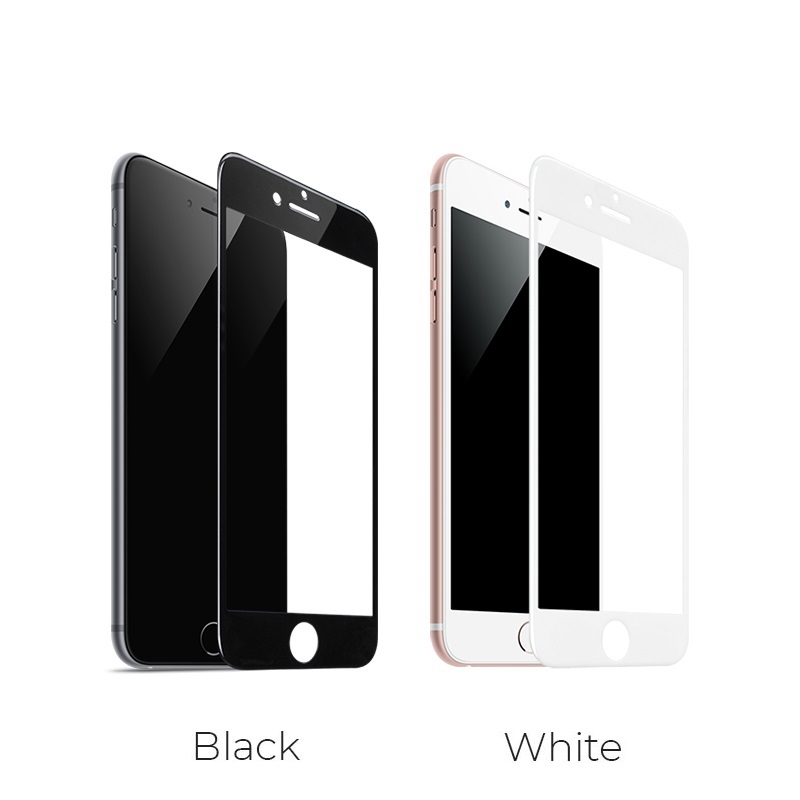 borofone bf2 freetouch 2.5d tempered glass screen protector for iphone 6 6s colors