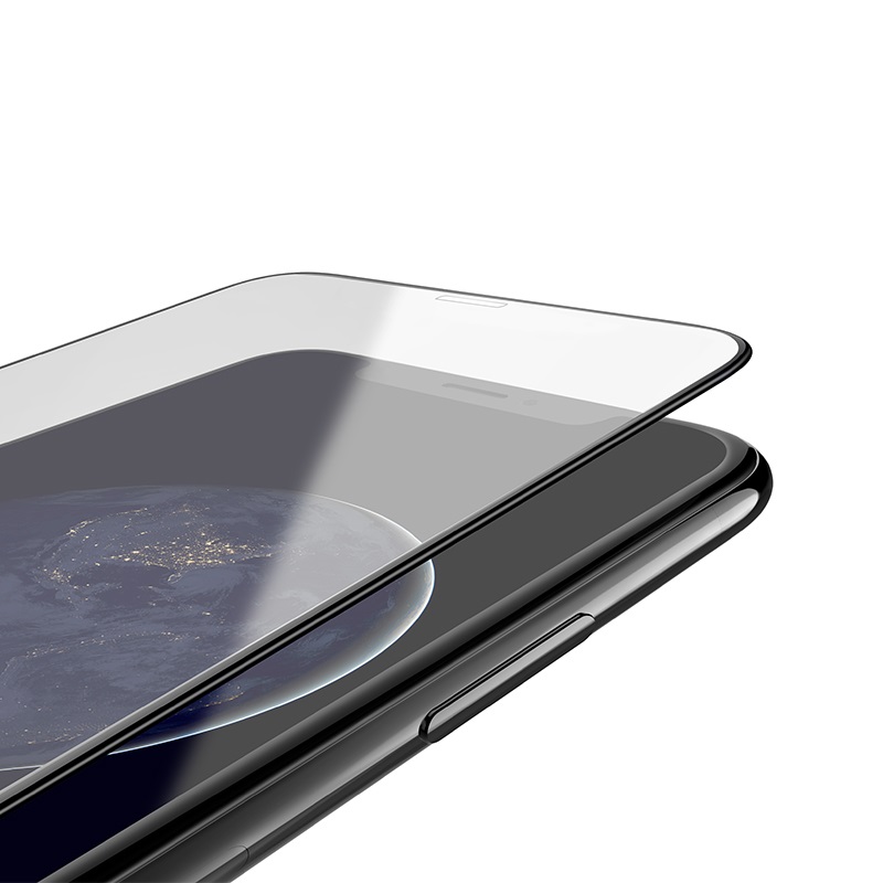 borofone bf2 freetouch 2.5d tempered glass screen protector for iphone xr edges