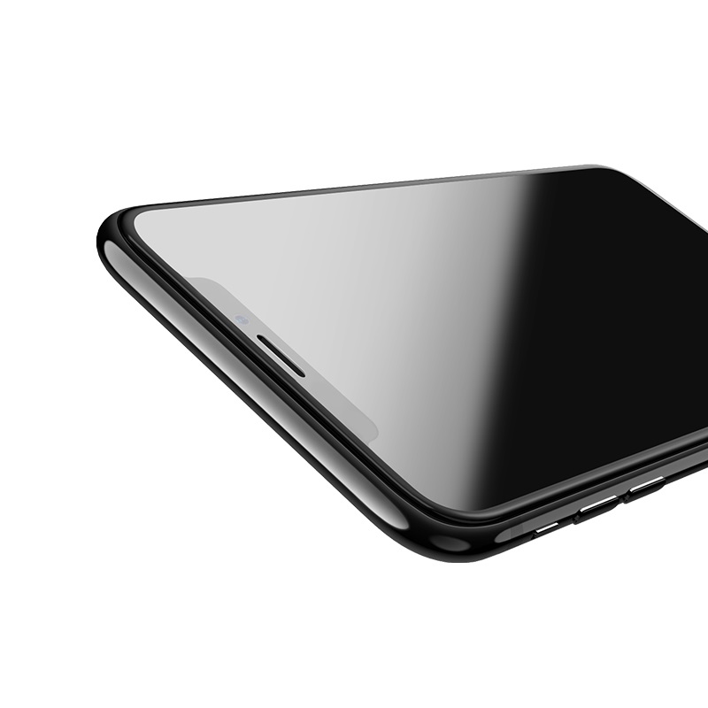 borofone bf2 freetouch 2.5d tempered glass screen protector for iphone xr holes