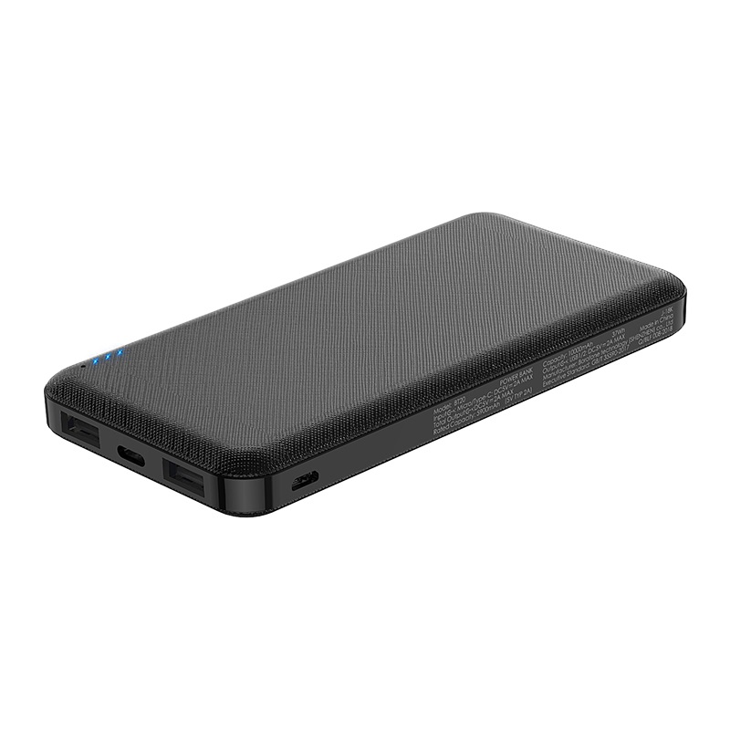 borofone bt20 powerful mobile power bank 10000mah ports