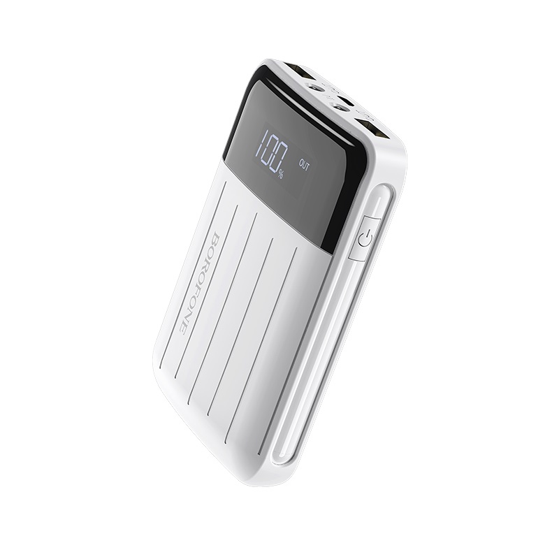 borofone bt21 universal energy mobile power bank 10000mah display