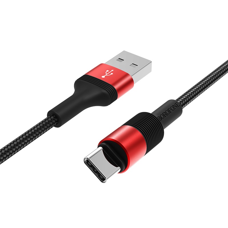 borofone bx21 outstanding charging data cable for usb c connectors