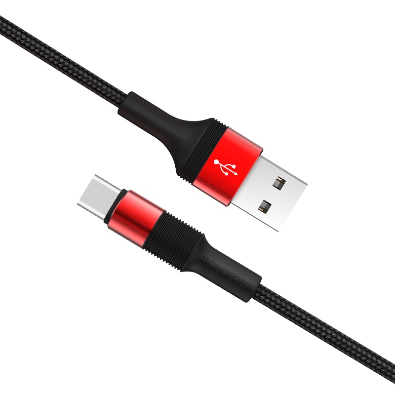 borofone bx21 outstanding charging data cable for usb c