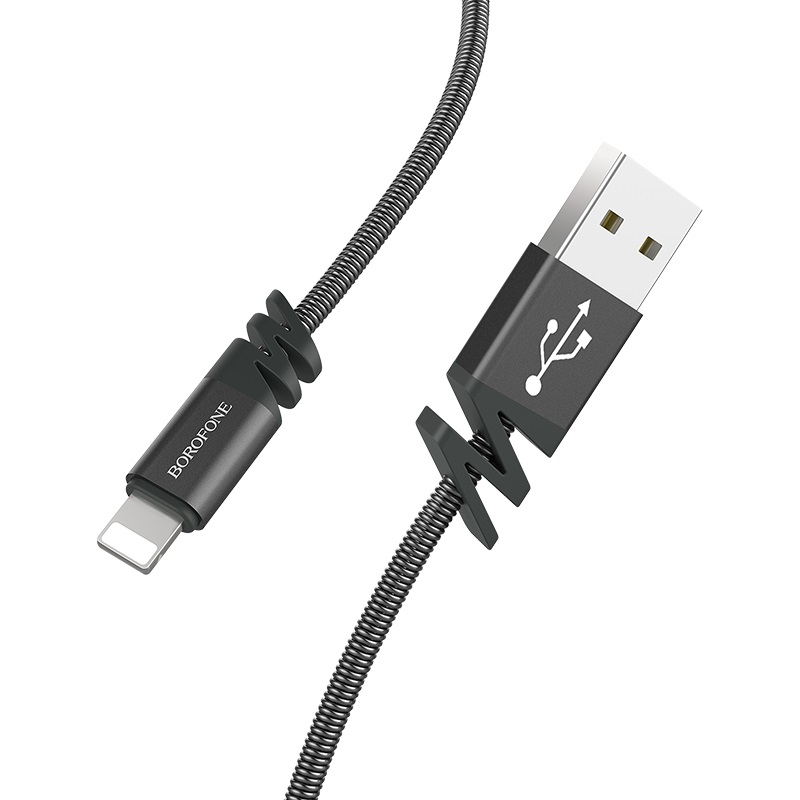 borofone bx27 dainty charging data cable for lightning joints