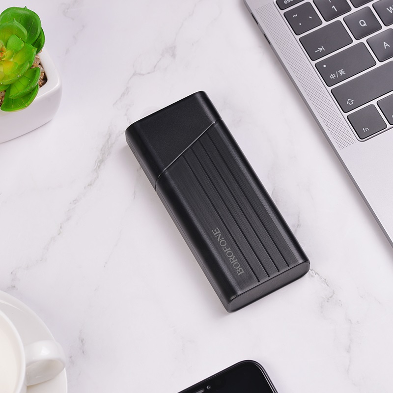 borofone bt23 regnant mobile power bank 10000mah interior