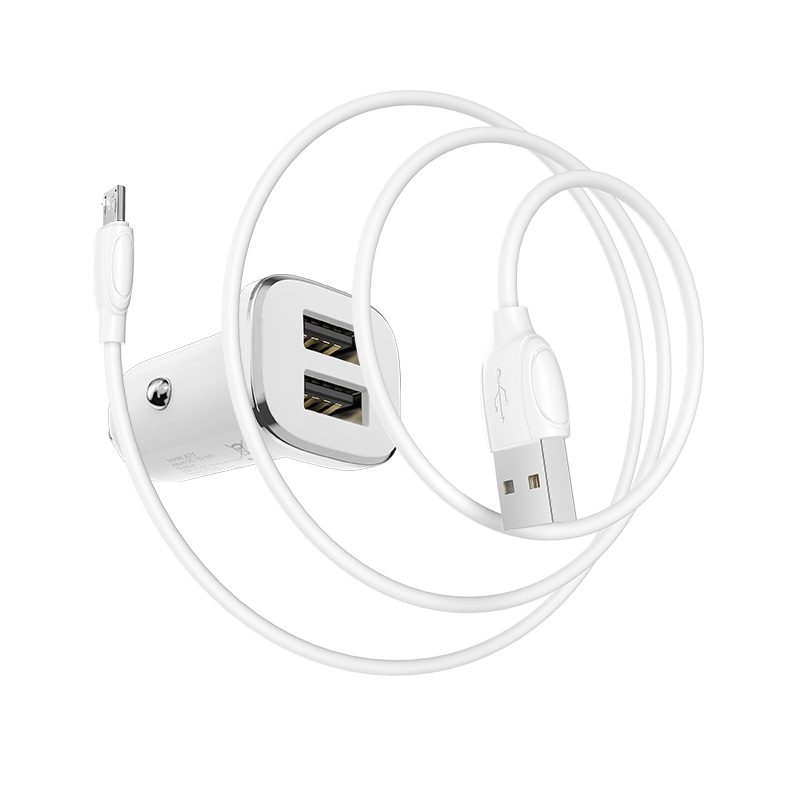 In-car charger BZ12 Lasting power set with cable