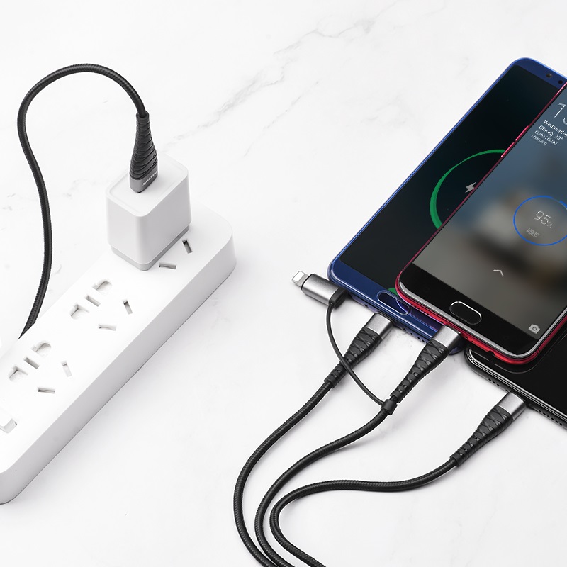 borofone bx32 munificent 4in1 charging cable interior