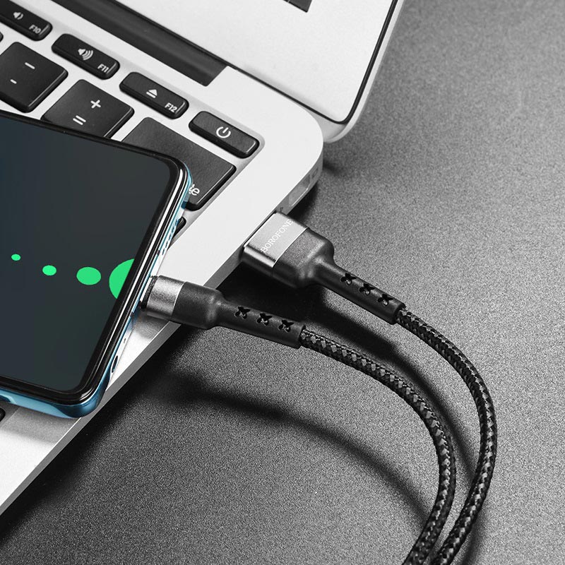borofone bx34 advantage charging data cable for type c interior