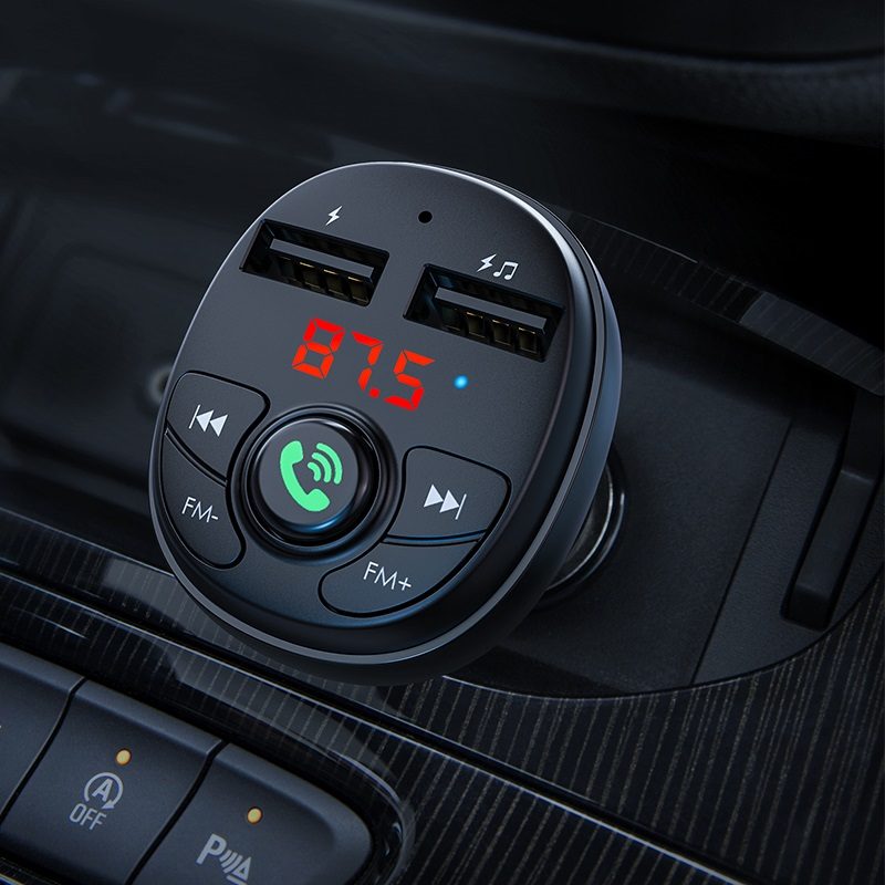 In-car charger BC26 Music joy wireless FM transmitter