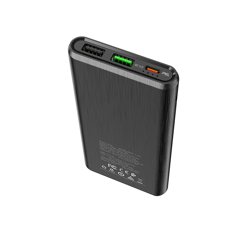 borofone bt30 dynamic pd qc30 mobile power bank 10000mah ports