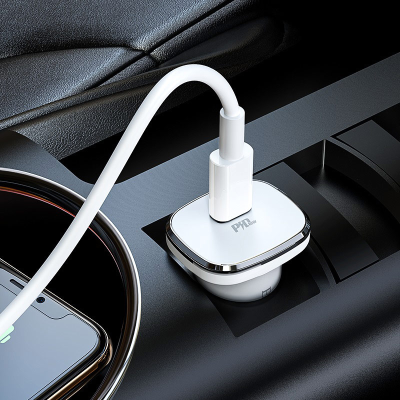 borofone bz12b lasting power pd3 in car charger set charging