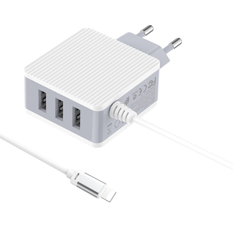 Wall charger BA42A Joyful EU with built-in cable