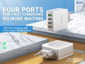 Read more about the article BOROFONE BA43A Bountiful wall charger