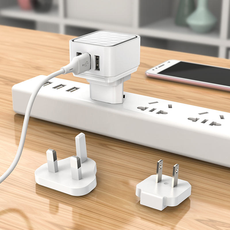 Wall charger BA51 Easy removable pin EU US UK