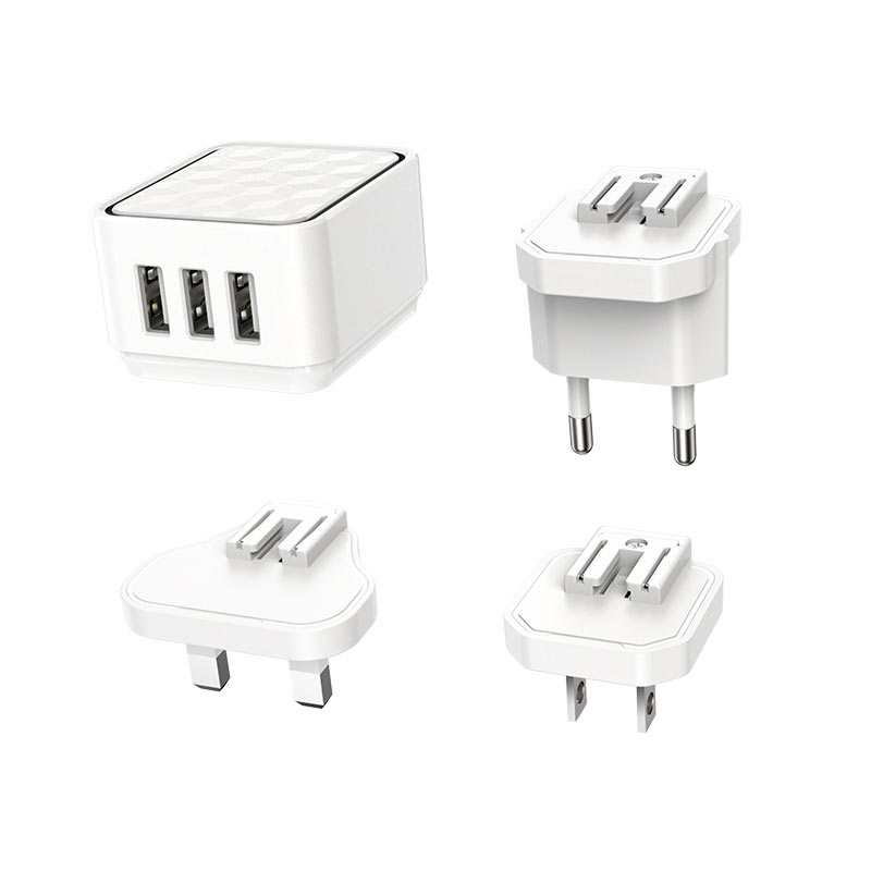 Wall charger BA51 Easy removable pin EU US UK