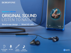 Read more about the article BOROFONE BM49 Player wired earphones