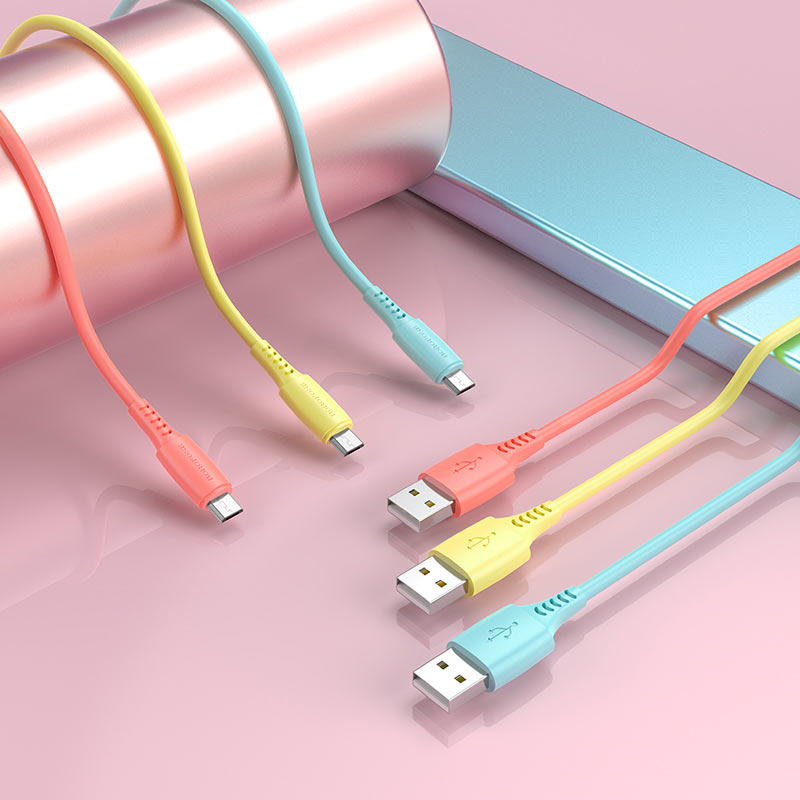Cable USB to Micro-USB BX40 Multicolor superior