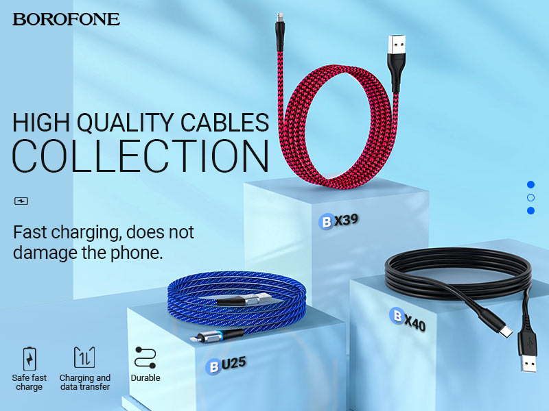 BOROFONE hot sale cables collection