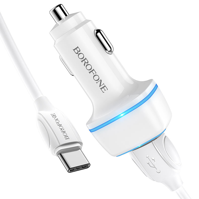 In-car charger BZ14 Max set with cable