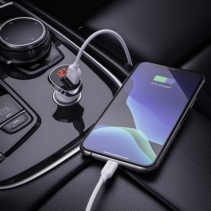 In-car charger BZ15 Auspicious set with cable