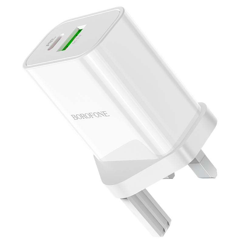 borofone ba55b crown speed зарядное устройство pd20w qc3 uk корпус