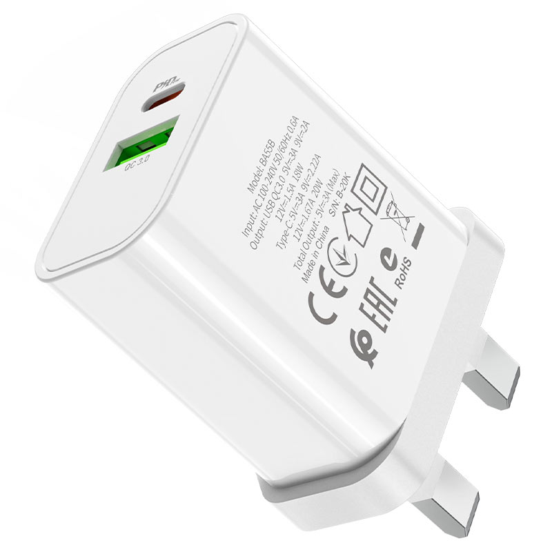 borofone ba55b crown speed зарядное устройство pd20w qc3 uk спецификации