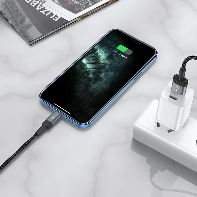 borofone bu30 lynk charging data cable usb to ltn charge