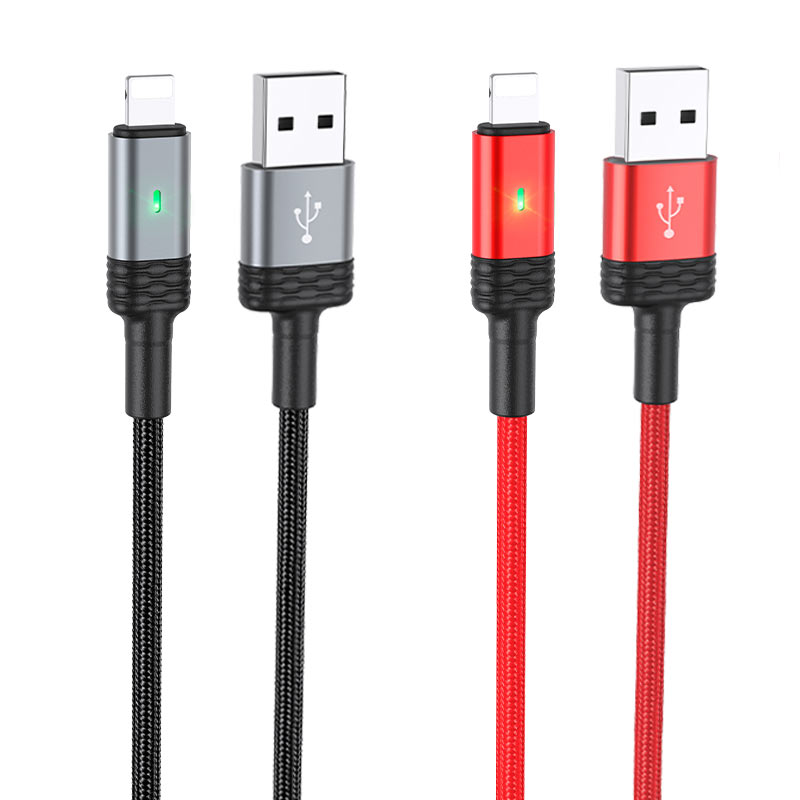 borofone bu30 lynk charging data cable usb to ltn colors