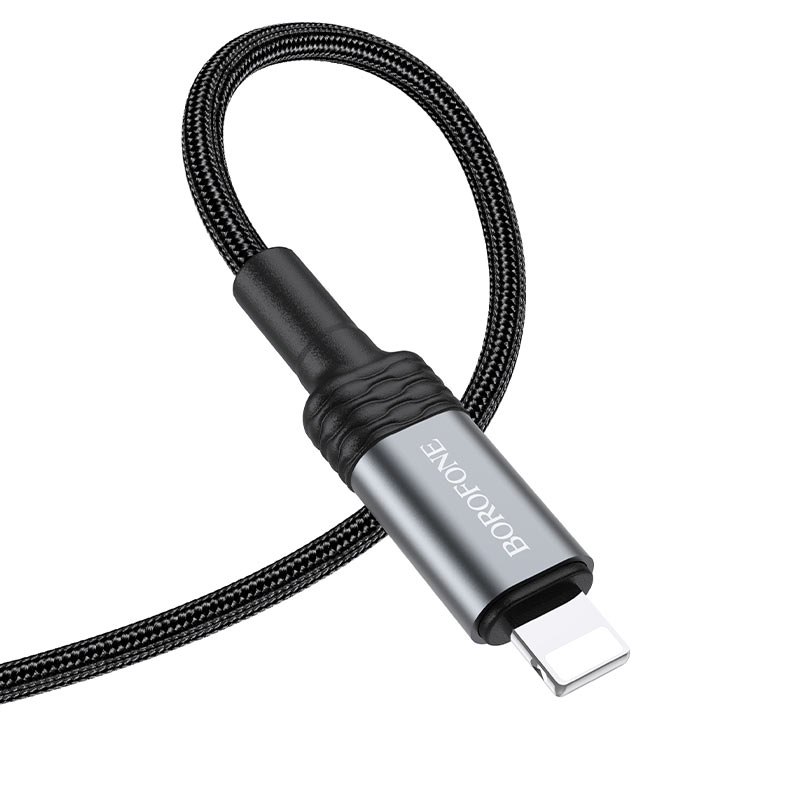 borofone bu30 lynk charging data cable usb to ltn tail