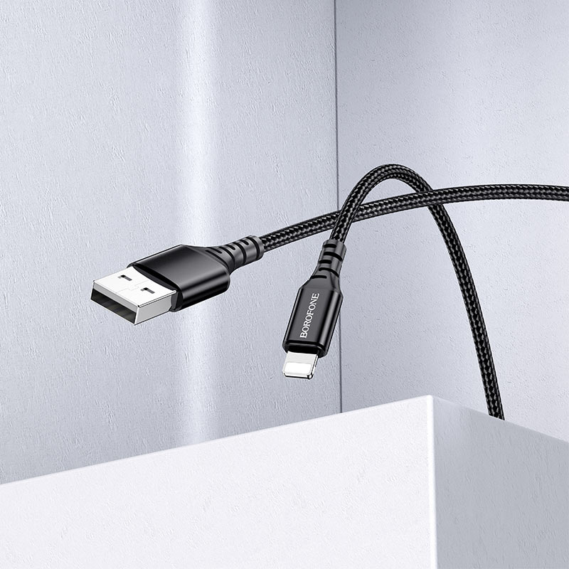 Кабель USB на Lightning BX54 Ultra bright