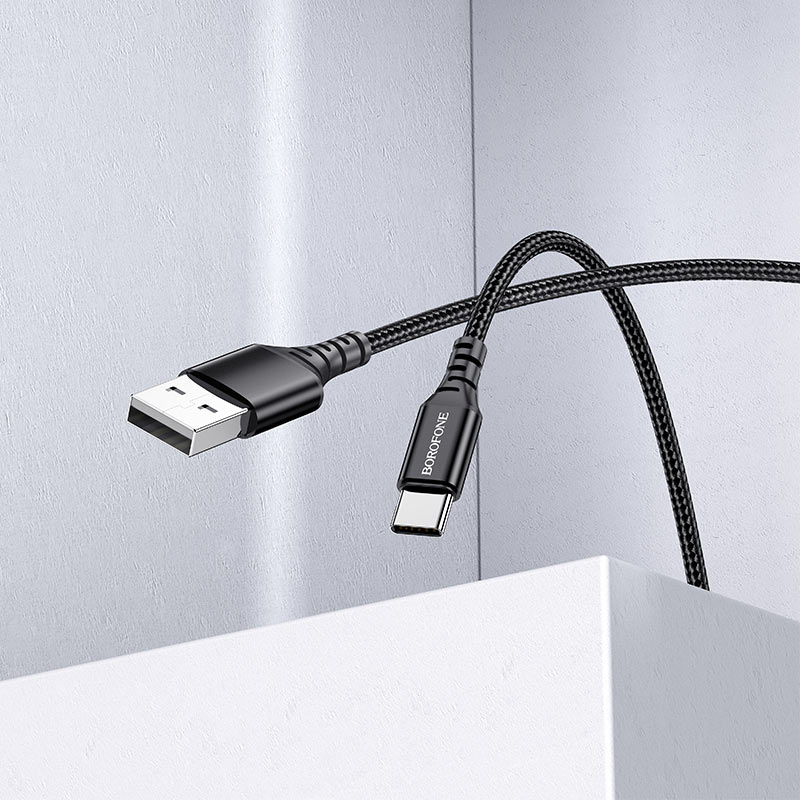Кабель USB на USB-C BX54 Ultra bright