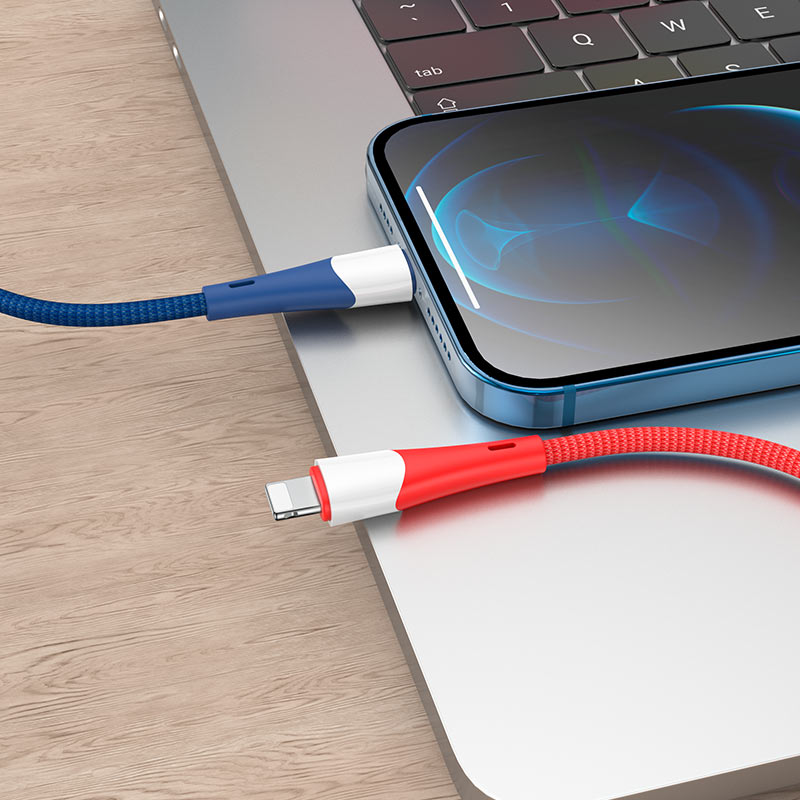 borofone bx60 superior charging data cable usb to ltn interior