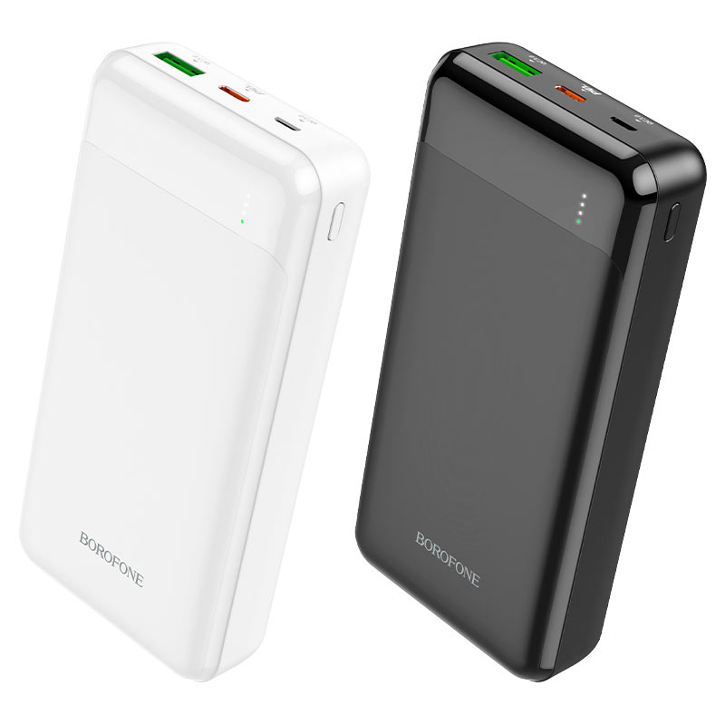 borofone bj19a incredible pd20w qc3 портативный аккумулятор 20000mah цвета