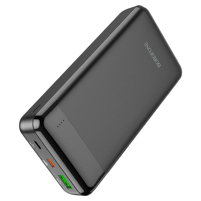 borofone bj19a incredible pd20w qc3 портативный аккумулятор 20000mah порты