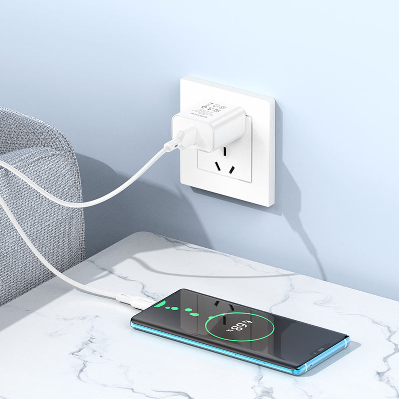 Wall charger BA72 Spring QC3.0 US set with cable