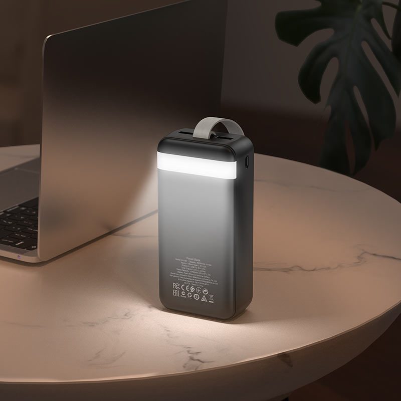 borofone bj14b freeway power bank 30000mah lamp