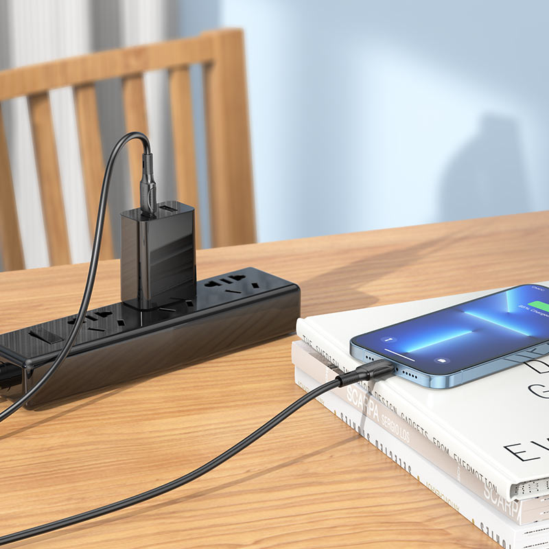 Кабель USB-C на Lightning BX80 Succeed PD